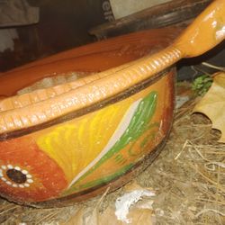 4 Molcajete Ceramic Cooking Pots 