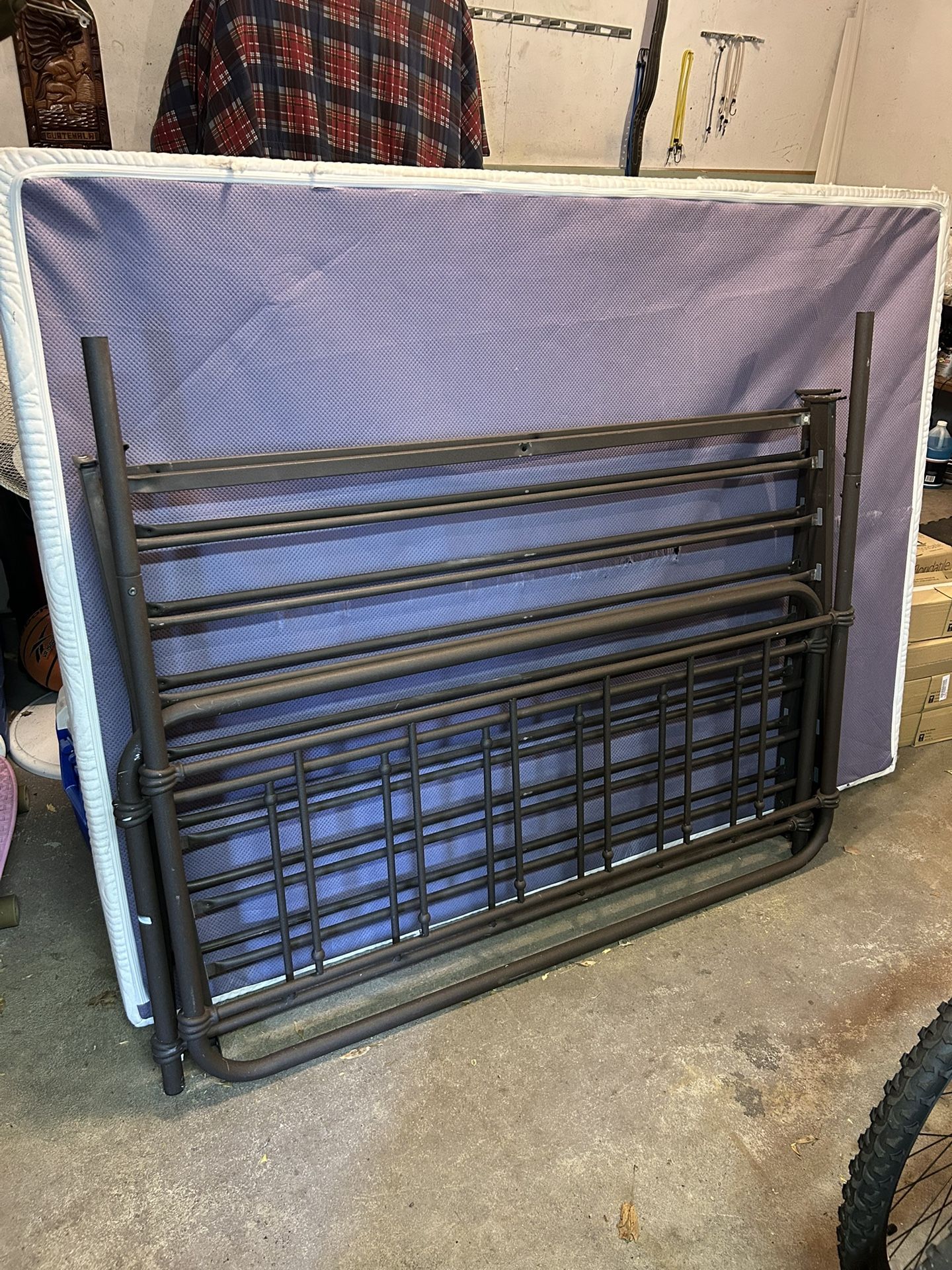 Full Size Bed frame And Box Spring