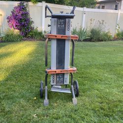 Ridged Miter Saw Utility Vehicle 