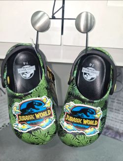Jurassic World Boys Clog Sz 9-10