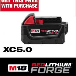 5.0 Milwaukee Battery