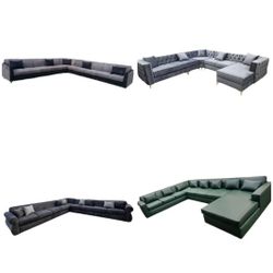 Brand NEW SECTIONAL COUCHES  Sofas CHAISE 