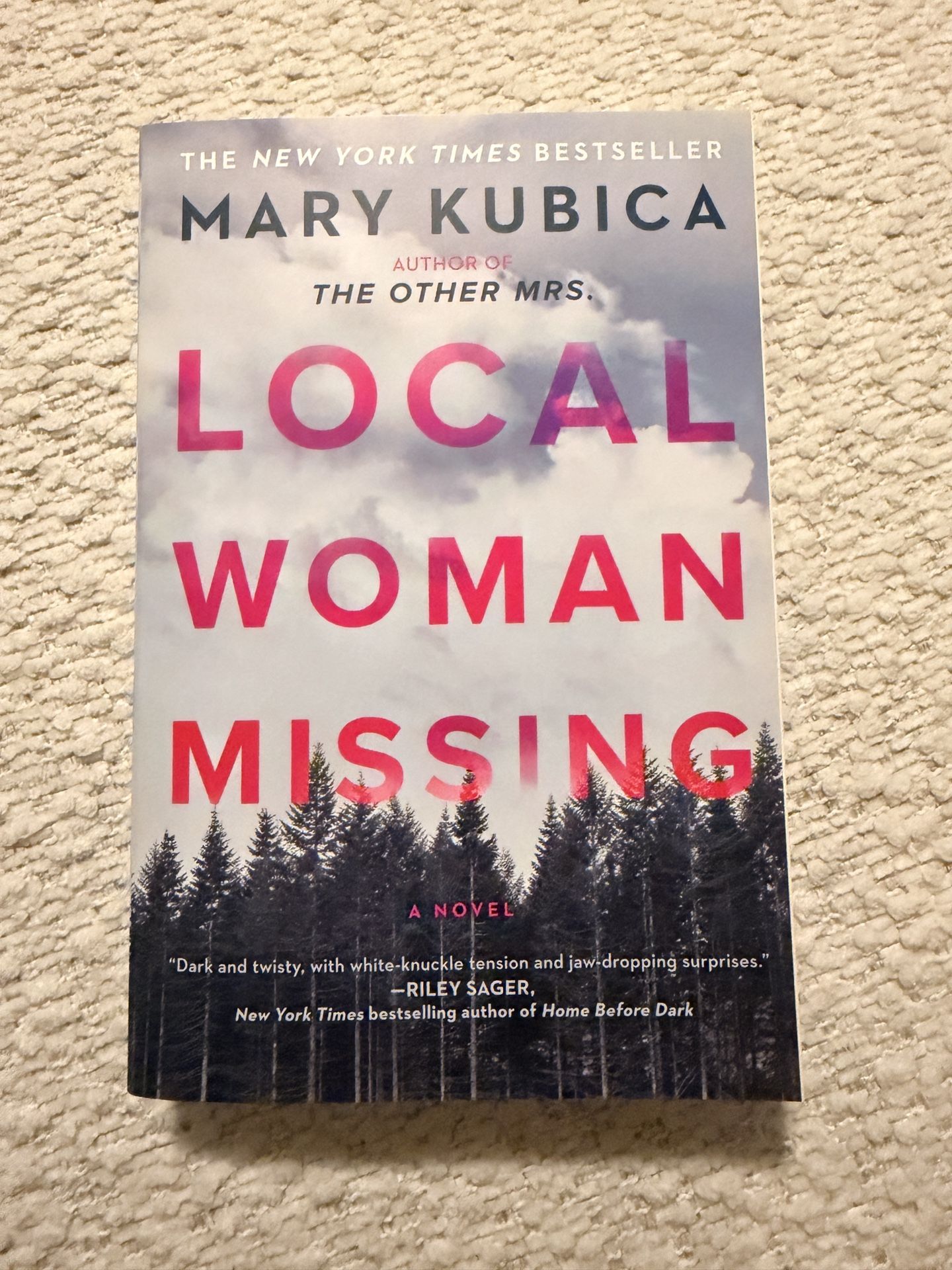 Thriller Book Local Woman Missing