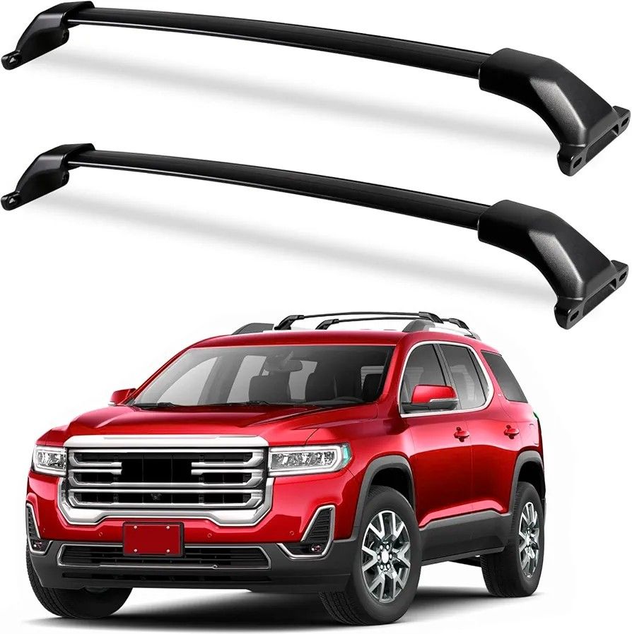 Heavy Duty 220lbs Cross Bars Roof Racks Compatible with GMC Acadia