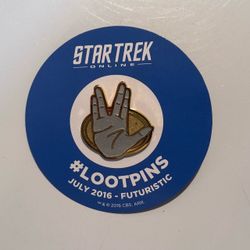 Star Trek Loot Crate Lootpins July 2016 Futuristic