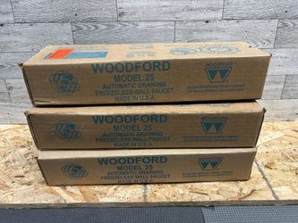 ‼️💦 3 Wall faucet hose bib freezeless Woodford plumbing