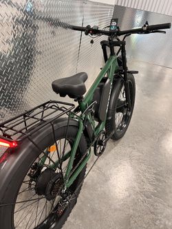 52V/2000/3000Watt Dual Motor AWD MTB Electric Mountain E-bike, 38mph, Fat Tire 26x4.0