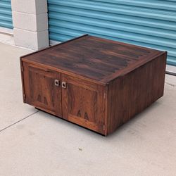 Vintage Mid Century Rosewood Cabinet, c1970s