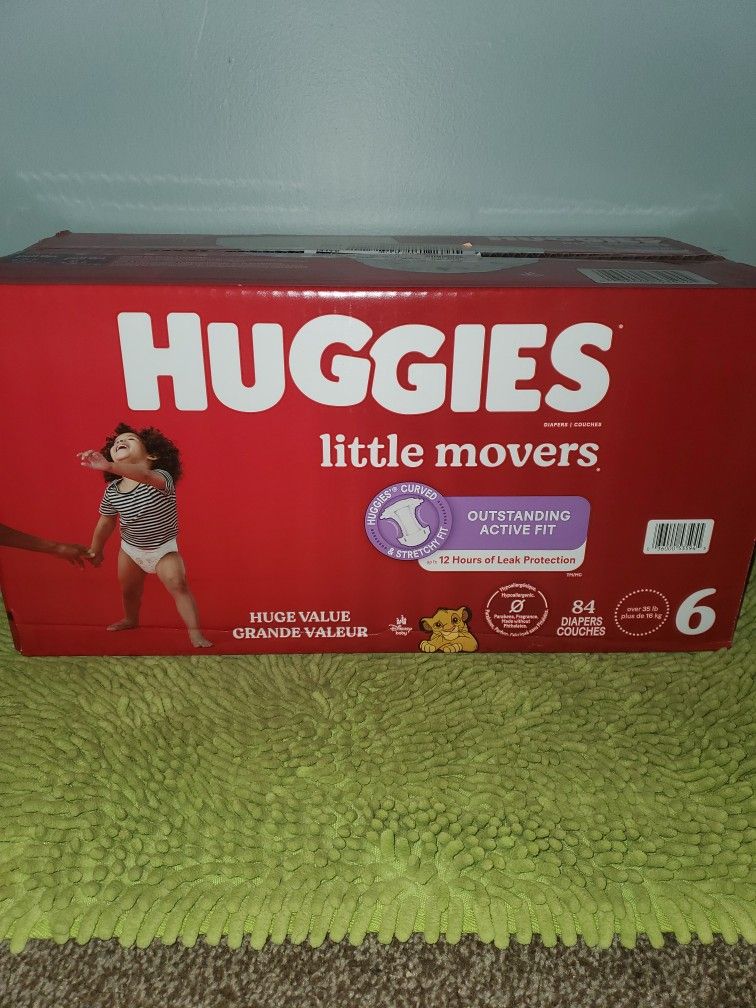 84 Diapers #6 Huggies