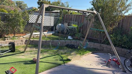Costco Metal Swing Set