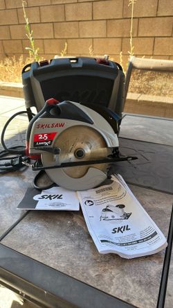 Skilsaw Circular saw 7-1/4” corded with double laser and hard case