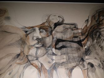 Look closer! Original art from 1971 activist artist. Signed!