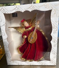 Koestel Vintage Wax Angel and two wax dolls