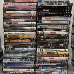 Set Of 60 Drama Movies In DVD & Blue-ray Format