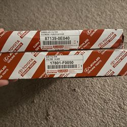 2022 Lexus ES350 F Sport. Brand New Lexus/Toyota Cabin and Engine air filter