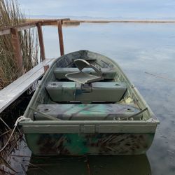 14’ Sears  Aluminum Boat