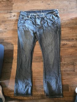 Mens Flypaper Straight Jeans Size 38x32