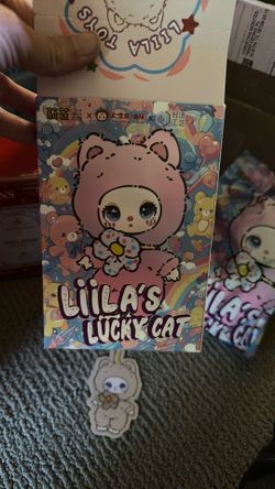 LIILA TOYS LIILA'S Lucky CAT Plush Doll Blind Box Gifts