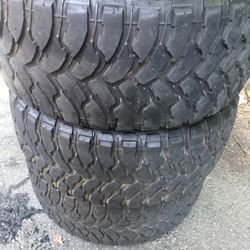All-terrain truck tires for sale $150 A Set Or $40 a tire