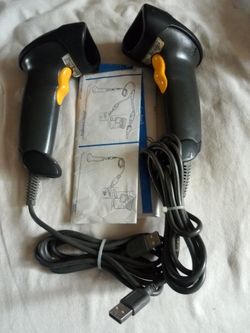 ZEBRA TECHNOLOGIES LS2208 SINGLE LINE LASER BARCODE SCANNER