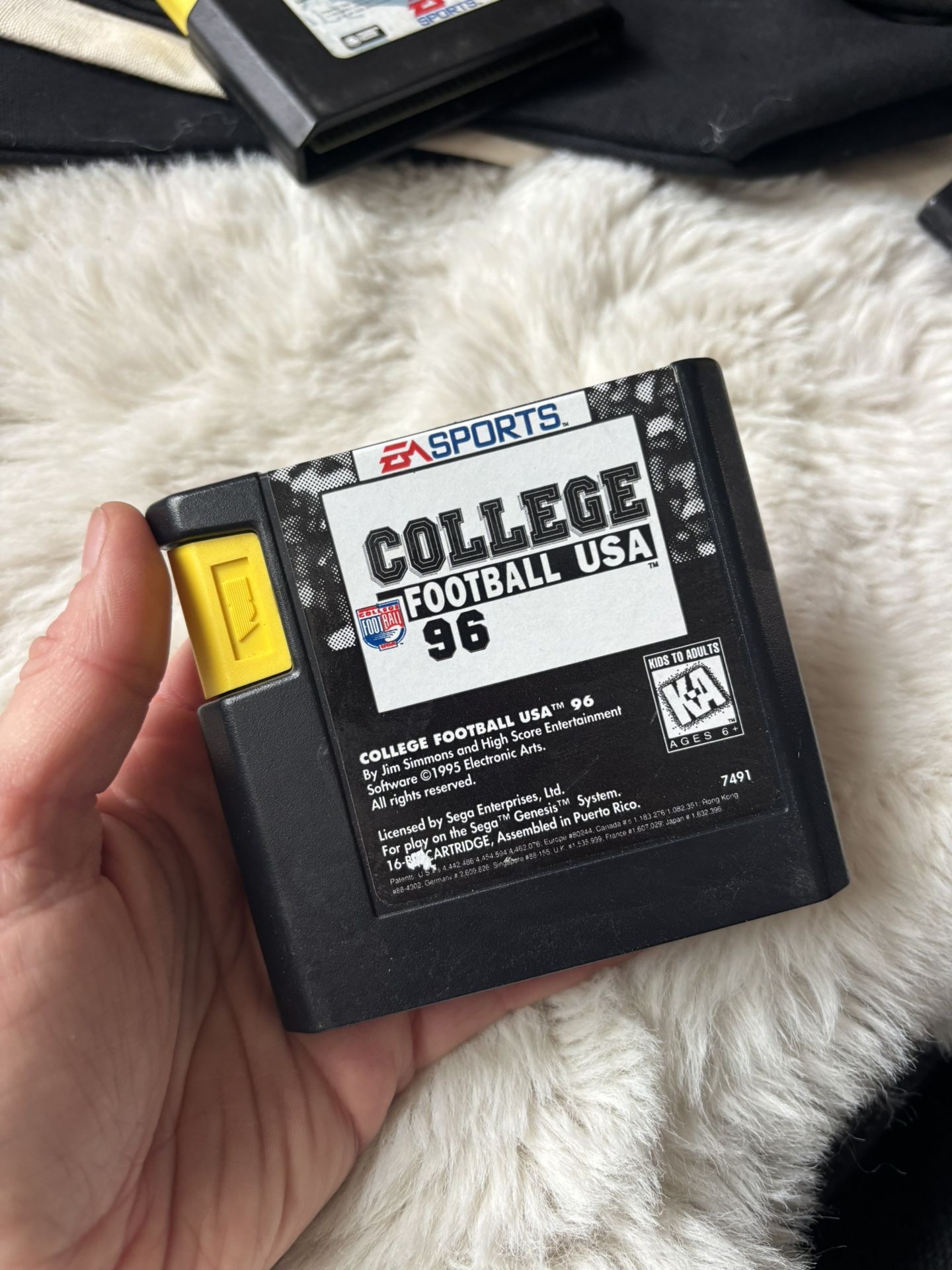 Sega Genesis College Football USA 96