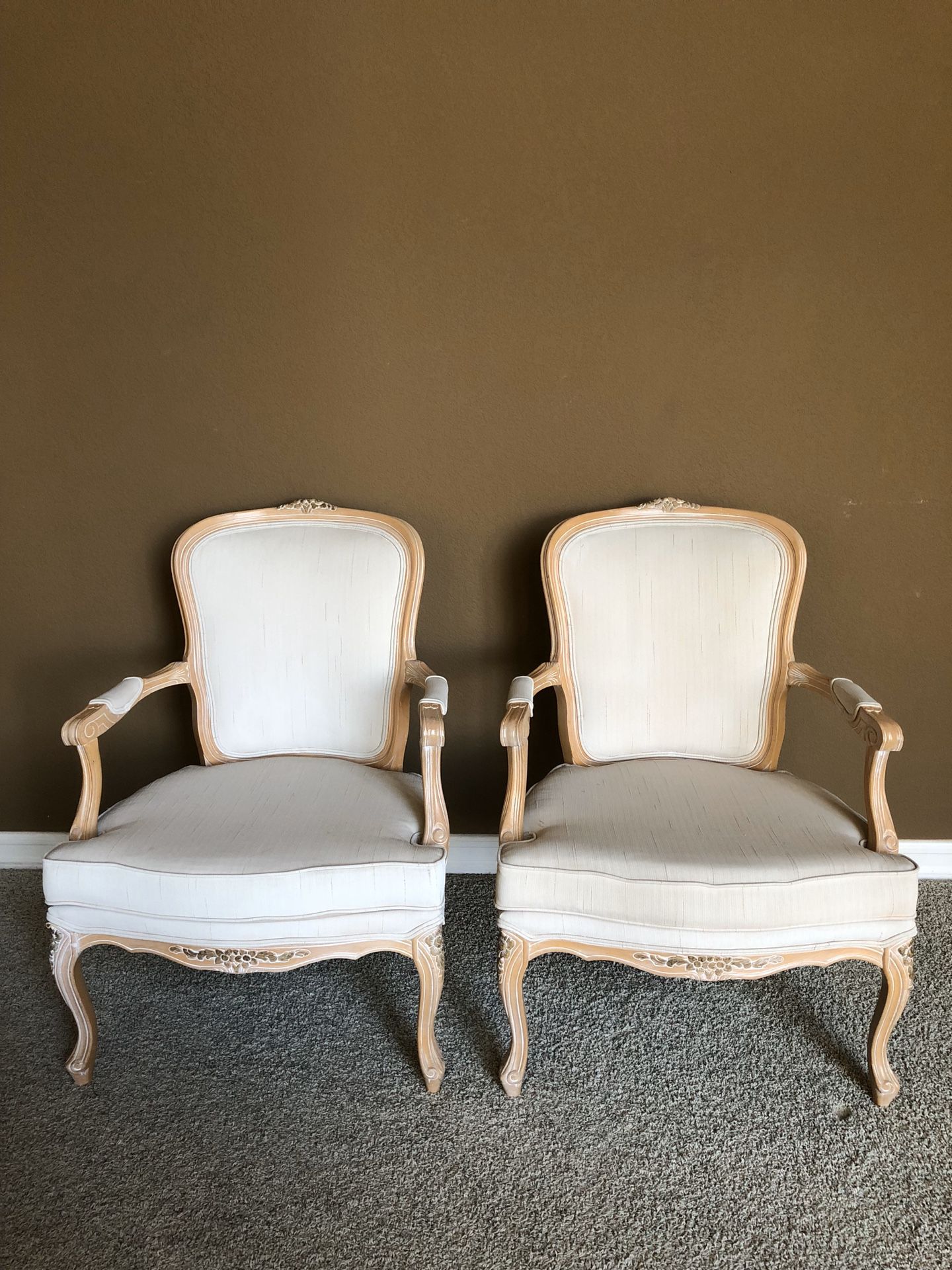 Two Padded Chairs