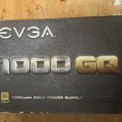 EVGA 1000W Power Supply 1000GQ 80+ Gold, ECO Mode Semi Module