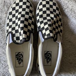 Checkerboard Vans 
