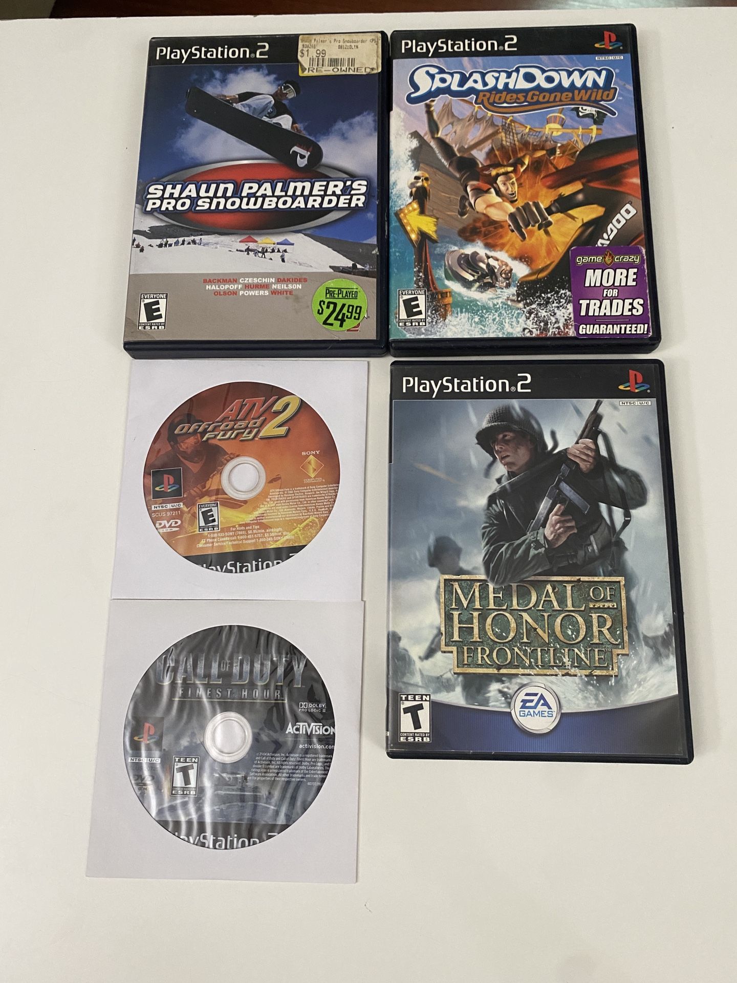 PS2 Games Lot