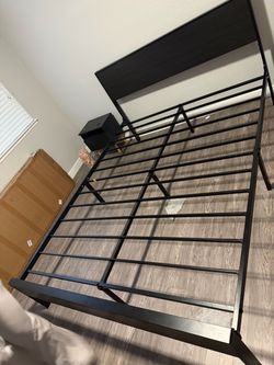 Queen bed frame