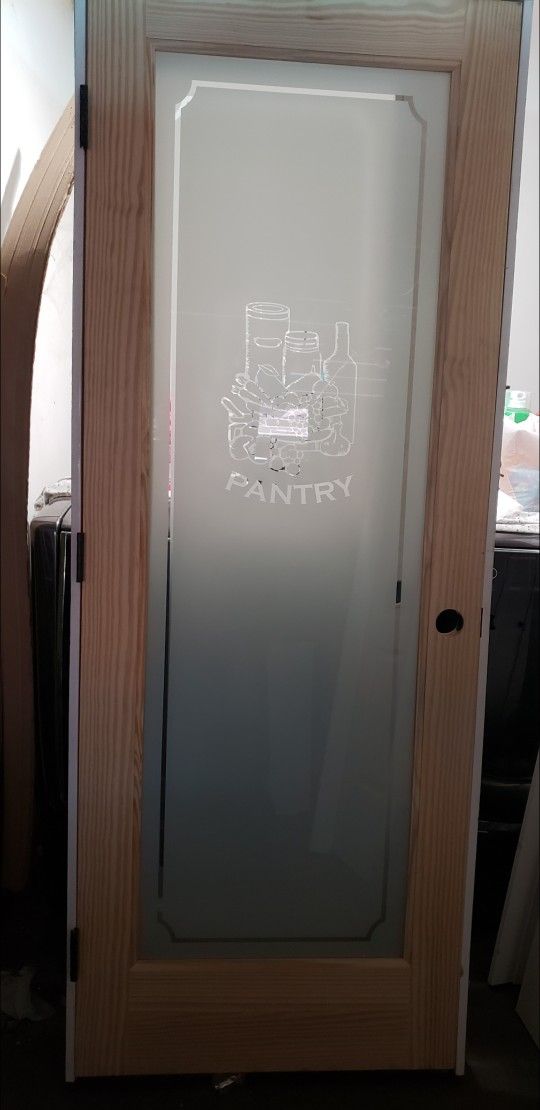Pantry Door 30x80 Swing Out To The Left Solid Wood