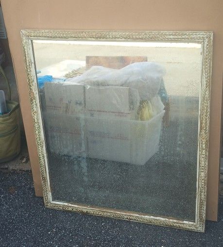 Large Antique Mirror