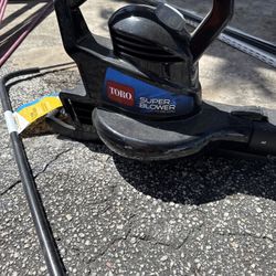 Toro Electric Leaf Blower (Super Blower) – $40