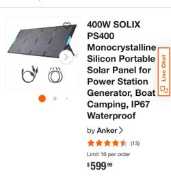 Anker Solix portable solar panel