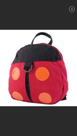 New ladybug Kids Safety Harness Backpack