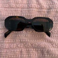 Prada Symbole Rectangular Women's Sunglasses, PR 17WS