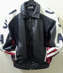 Leather USA Motorcycle Jacket