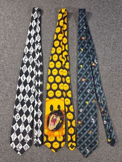 Looney Tunes Novelty Neckties – Set of 3