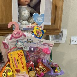 Baby Doll Easter Basket 