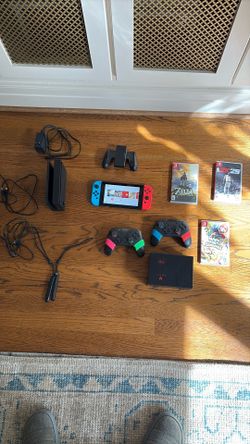 Nintendo Switch, Games, And Controllers