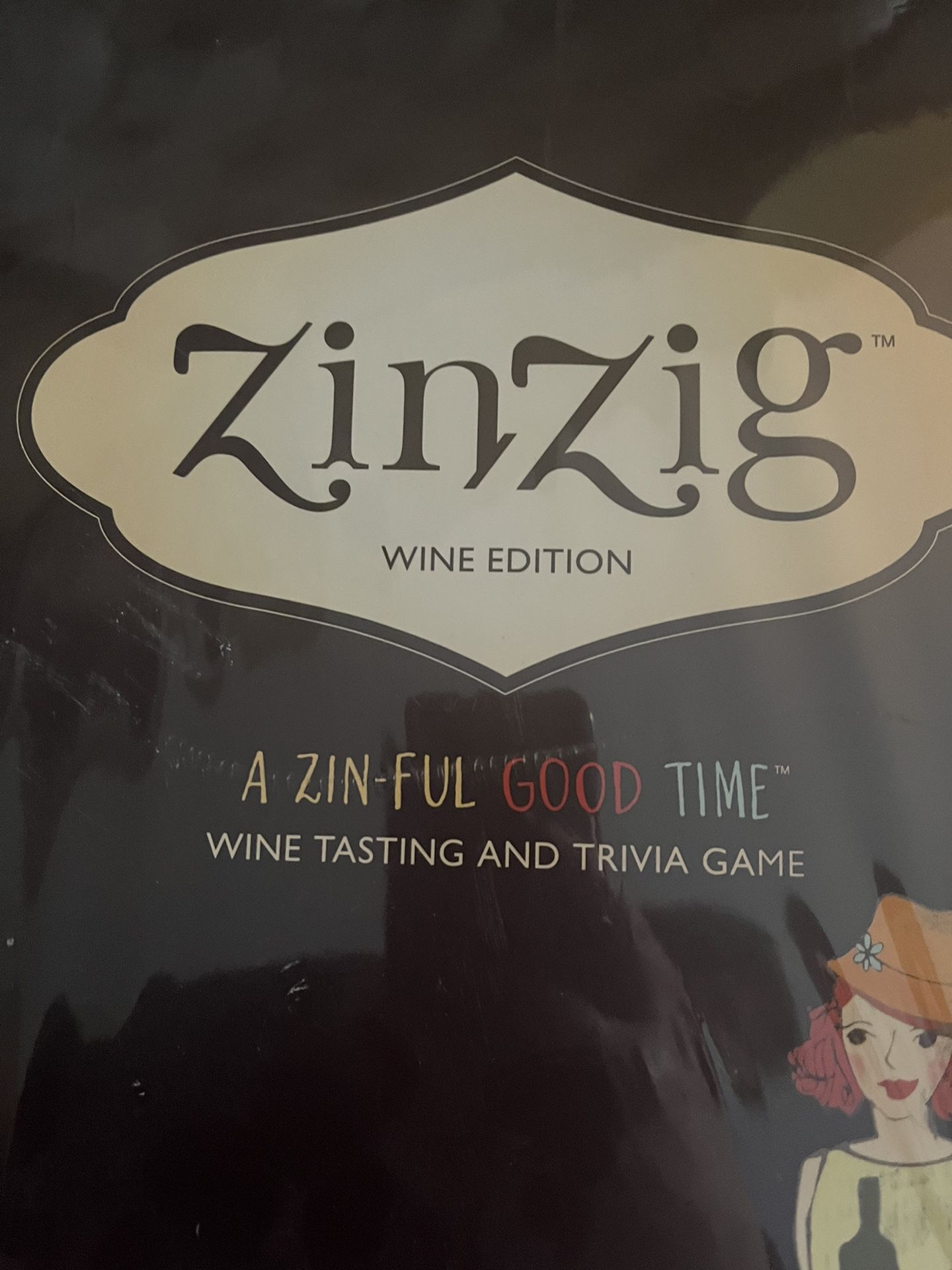 Zin Zig Wine Drinking Game NEW!