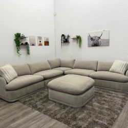 Cream Modular Sectional - Free Delivery