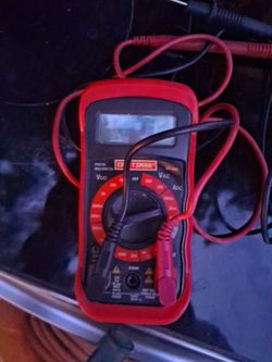 Craftsman 8 function digital multimeter