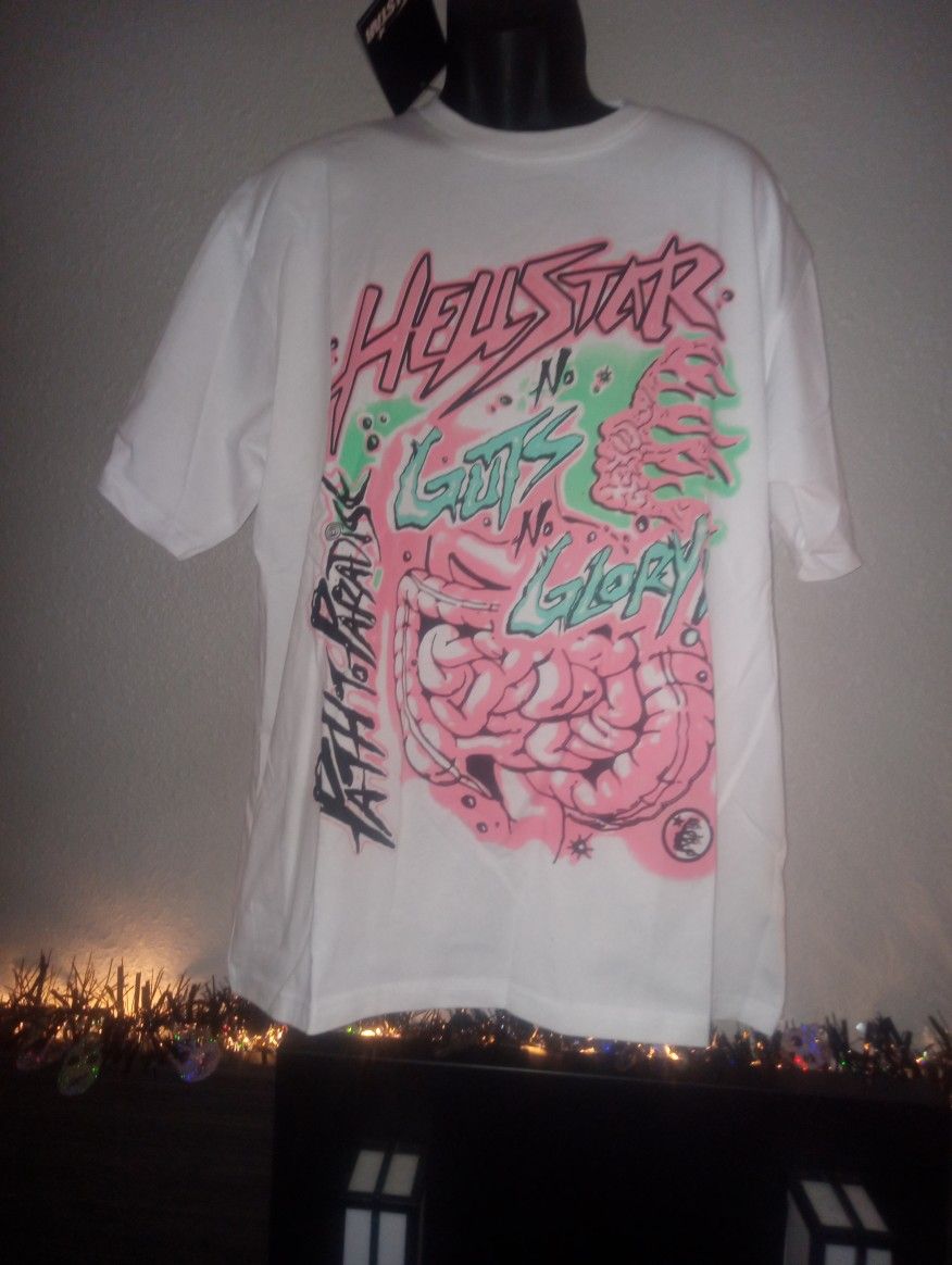 Hellstar T Shirt. Size X large. New With Tags.