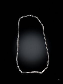 925 Silver Cuban Necklace