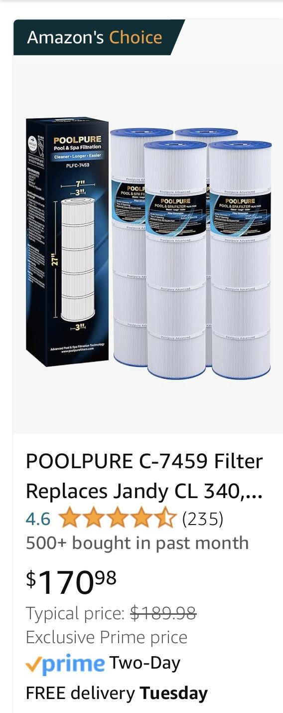 Pool Filter 