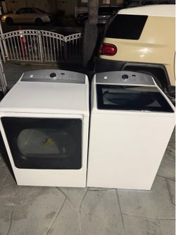XXL washer and gas dryer