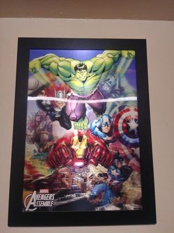 Marvel picture frame