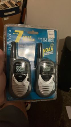 New audiovox 2 way radio