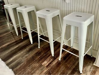30 inch metal stools